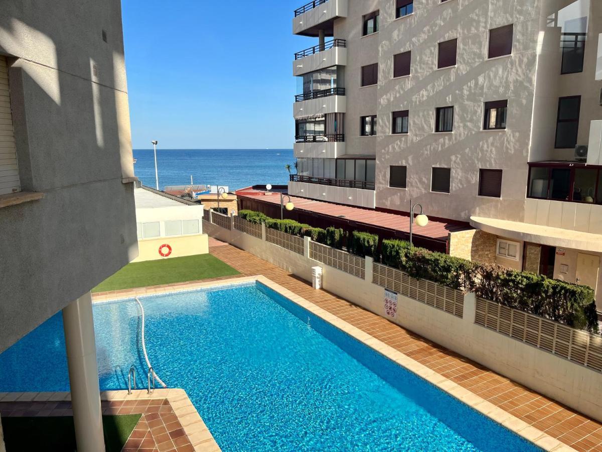 Apartment On The Beach With Parking And Pool Calp Extérieur photo