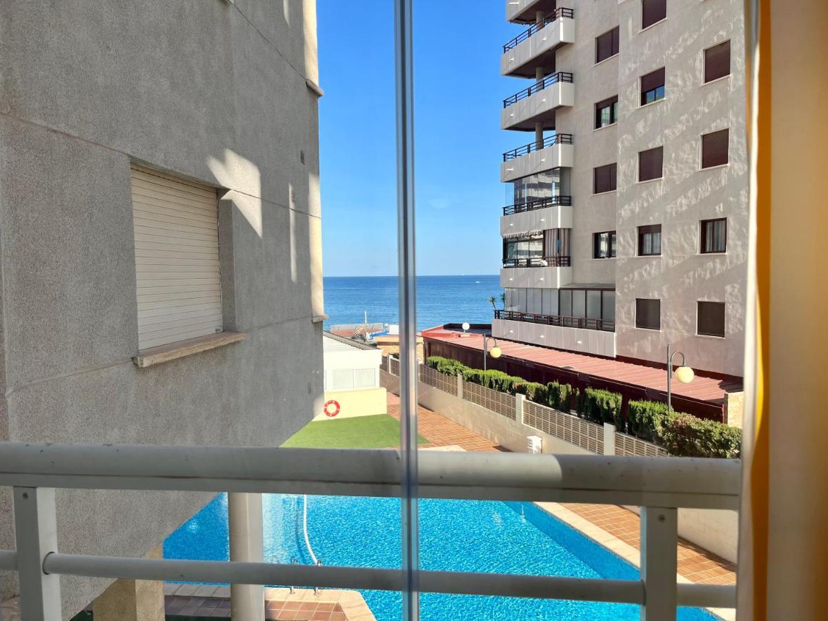 Apartment On The Beach With Parking And Pool Calp Extérieur photo